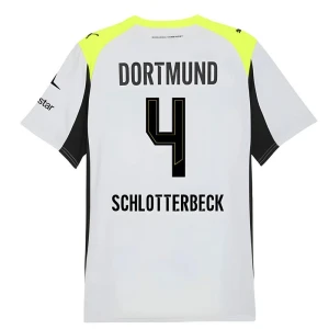 Fotbalové Dresy BVB Borussia Dortmund Schlotterbeck #4 Venkovní 2025/26