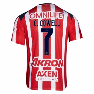 Fotbalové Dresy CD Guadalajara C. Cowell #7 Domácí 2025/26