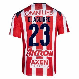 Fotbalové Dresy CD Guadalajara D. Aguirre #23 Domácí 2025/26