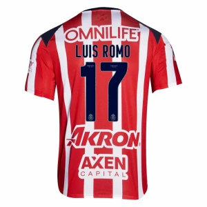 Fotbalové Dresy CD Guadalajara Luis Romo #17 Domácí 2025/26