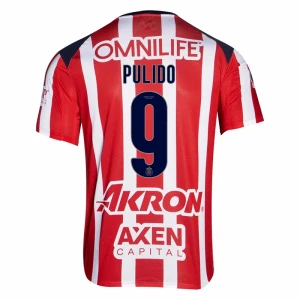 Fotbalové Dresy CD Guadalajara Pulido #9 Domácí 2025/26