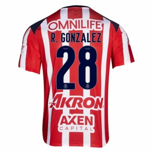 Fotbalové Dresy CD Guadalajara R. Gonzalez #28 Domácí 2025/26