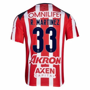 Fotbalové Dresy CD Guadalajara R. Martinez #33 Domácí 2025/26