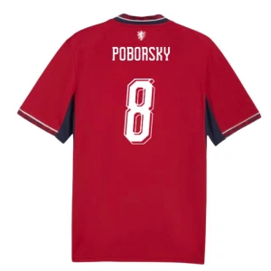 Fotbalové Dresy Česká Republika Poborsky #8 MS 2026 Domácí