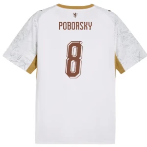 Fotbalové Dresy Česká Republika Poborsky #8 MS 2026 Venkovní