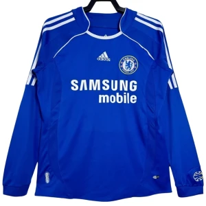 Fotbalové Dresy Chelsea FC 2006-07 Retro Domácí Dlouhý Rukáv
