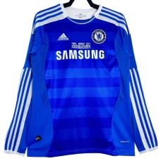 Fotbalové Dresy Chelsea FC 2011-12 Champions League Final Retro Domácí Dlouhý Rukáv