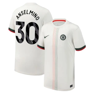 Fotbalové Dresy Chelsea FC Anselmino #30 Venkovní 2025/26