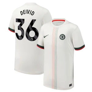 Fotbalové Dresy Chelsea FC Deivid #36 Venkovní 2025/26