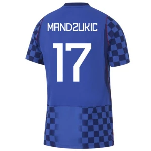 Fotbalové Dresy Chorvatsko Mandzukic #17 MS 2026 Venkovní