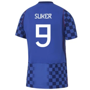 Fotbalové Dresy Chorvatsko Suker #9 MS 2026 Venkovní