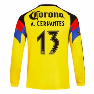 Fotbalové Dresy Club América A. CERVANTES #13 Domácí 2025/26 Dlouhý Rukáv