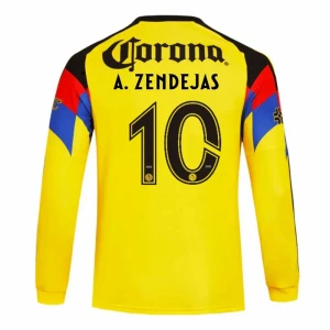 Fotbalové Dresy Club América A. ZENDEJAS #10 Domácí 2025/26 Dlouhý Rukáv