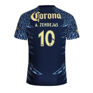 Fotbalové Dresy Club América A. ZENDEJAS #10 Venkovní 2025/26