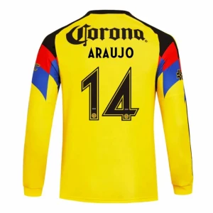Fotbalové Dresy Club América ARAUJO #14 Domácí 2025/26 Dlouhý Rukáv
