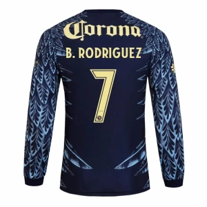 Fotbalové Dresy Club América B. RODRIGUEZ #7 Venkovní 2025/26 Dlouhý Rukáv