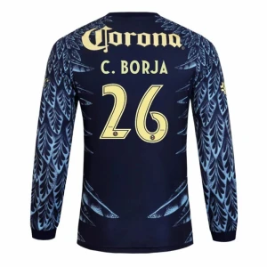 Fotbalové Dresy Club América C.BORJA #26 Venkovní 2025/26 Dlouhý Rukáv