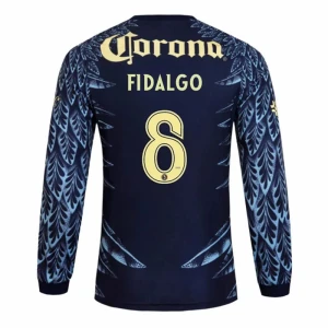 Fotbalové Dresy Club América FIDALGO #8 Venkovní 2025/26 Dlouhý Rukáv