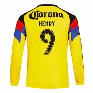 Fotbalové Dresy Club América HENRY #9 Domácí 2025/26 Dlouhý Rukáv