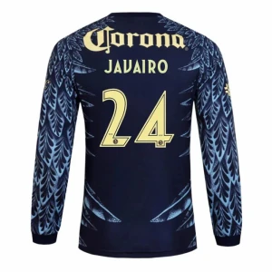 Fotbalové Dresy Club América JAVAIRO #24 Venkovní 2025/26 Dlouhý Rukáv