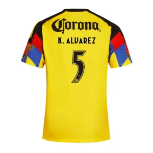 Fotbalové Dresy Club América K. ALVAREZ #5 Domácí 2025/26