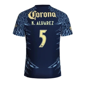 Fotbalové Dresy Club América K. ALVAREZ #5 Venkovní 2025/26