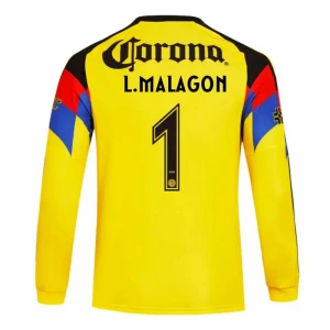 Fotbalové Dresy Club América L. MALAGON #1 Domácí 2025/26 Dlouhý Rukáv