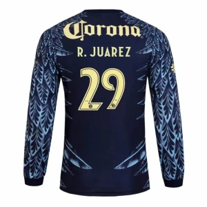 Fotbalové Dresy Club América R. JUAREZ #29 Venkovní 2025/26 Dlouhý Rukáv