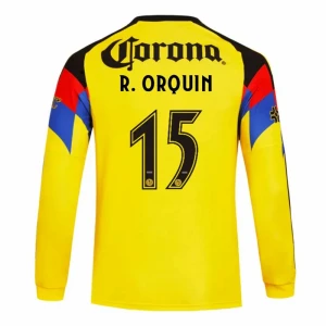 Fotbalové Dresy Club América R. ORQUIN #15 Domácí 2025/26 Dlouhý Rukáv