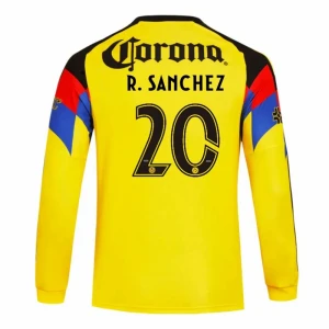 Fotbalové Dresy Club América R. SANCHEZ #20 Domácí 2025/26 Dlouhý Rukáv