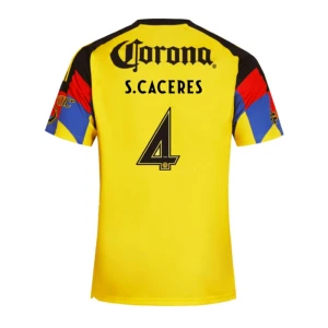 Fotbalové Dresy Club América S. CACERES #4 Domácí 2025/26