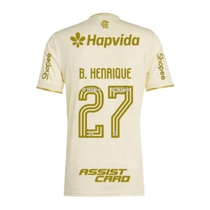 Fotbalové Dresy CR Flamengo B. Henrique #27 Třetí Sponsor 2025/26