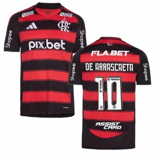 Fotbalové Dresy CR Flamengo De Arrascaeta #10 Domácí Sponsor 2025/26