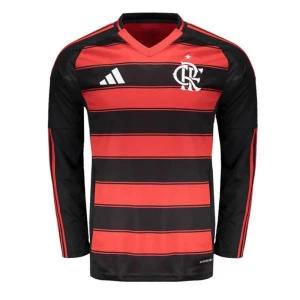 Fotbalové Dresy CR Flamengo Domácí 2025/26 Dlouhý Rukáv