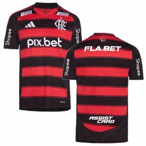 Fotbalové Dresy CR Flamengo Domácí Sponsor 2025/26