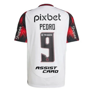 Fotbalové Dresy CR Flamengo Pedro #9 Venkovní Sponsor 2025/26