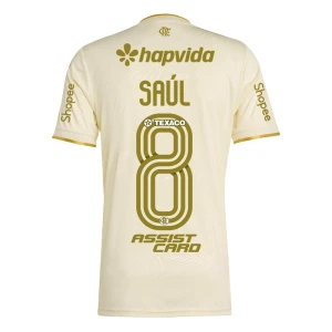 Fotbalové Dresy CR Flamengo Saul #8 Třetí Sponsor 2025/26