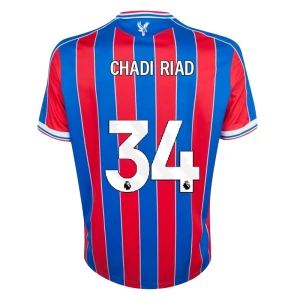 Fotbalové Dresy Crystal Palace Chadi Riad #34 Domácí 2025/26