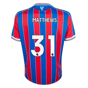 Fotbalové Dresy Crystal Palace Matthews #31 Domácí 2025/26