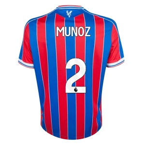 Fotbalové Dresy Crystal Palace Munoz #2 Domácí 2025/26