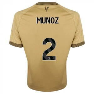 Fotbalové Dresy Crystal Palace Munoz #2 Venkovní 2025/26