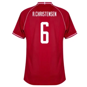 Fotbalové Dresy Dánsko A. Christensen #6 Domácí 2026