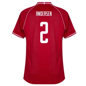 Fotbalové Dresy Dánsko Andersen #2 Domácí 2026