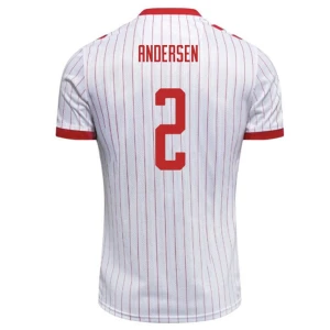 Fotbalové Dresy Dánsko Andersen #2 Venkovní 2026