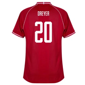 Fotbalové Dresy Dánsko Dreyer #20 Domácí 2026
