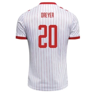 Fotbalové Dresy Dánsko Dreyer #20 Venkovní 2026