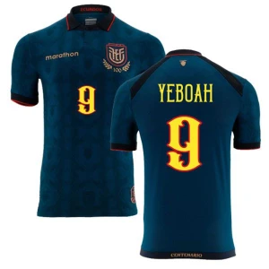 Fotbalové Dresy Ekvádor Yeboah #9 Venkovní 2025/26