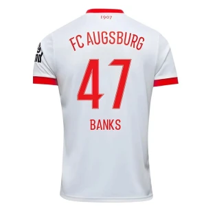 Fotbalové Dresy FC Augsburg Banks #47 Domácí 2025/26