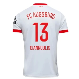 Fotbalové Dresy FC Augsburg Giannoulis #13 Domácí 2025/26