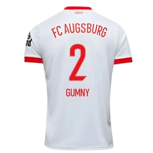 Fotbalové Dresy FC Augsburg Gumny #2 Domácí 2025/26